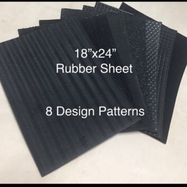 18”x24” Rubber Matting Rubber Sheet (8 Design) | Shopee Philippines
