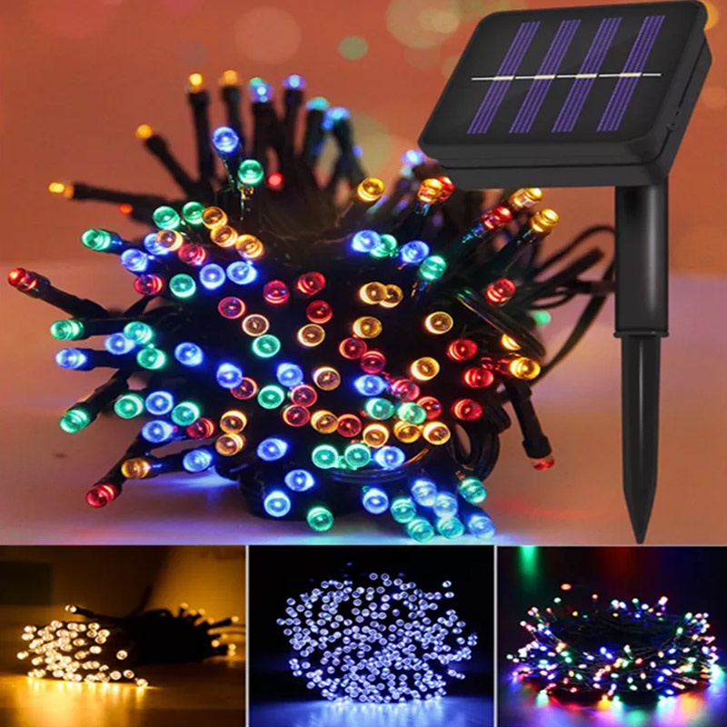 Solar powered deals christmas light