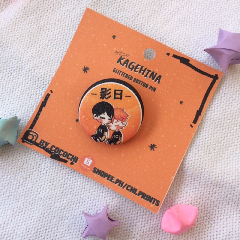 Haikyuu Iwaoi fashion pins