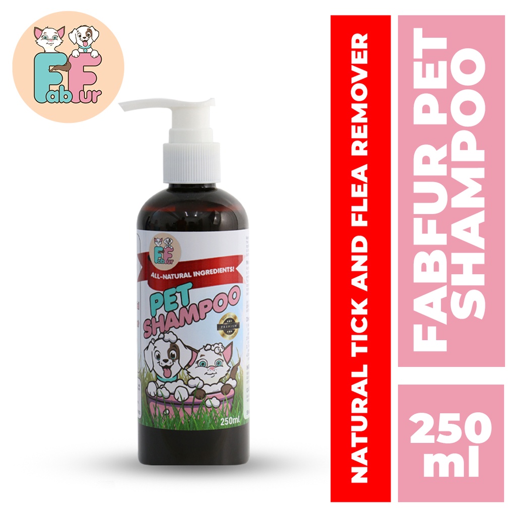 Fab Fur Pet Shampoo 250 mL Cat Shampoo Dog Shampoo And Conditioner
