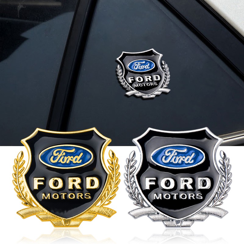 2Pcs Car Windows Sticker Decal Auto Badge Styling Accessories For