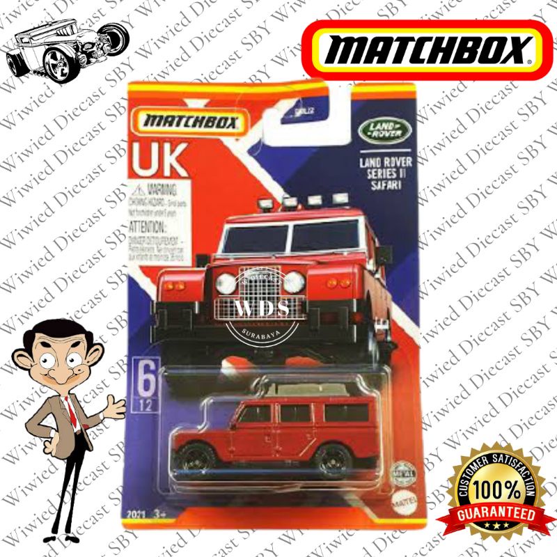 Matchbox MBX Land Rover Safari Hobby Toy Diecast Collector Edition Uk ...