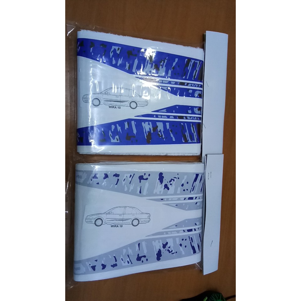 Sticker Body Proton Wira NO 10 | Shopee Philippines