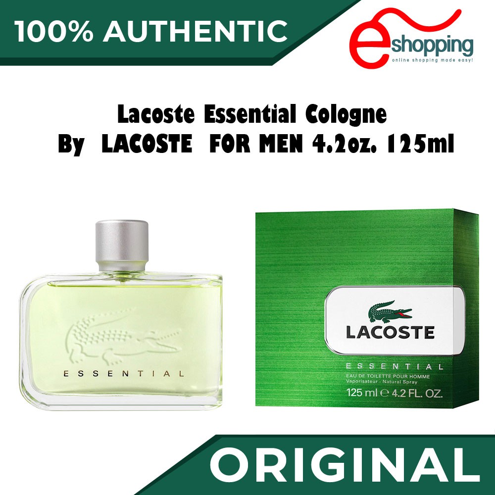 Lacoste essential shop cologne 4.2 oz