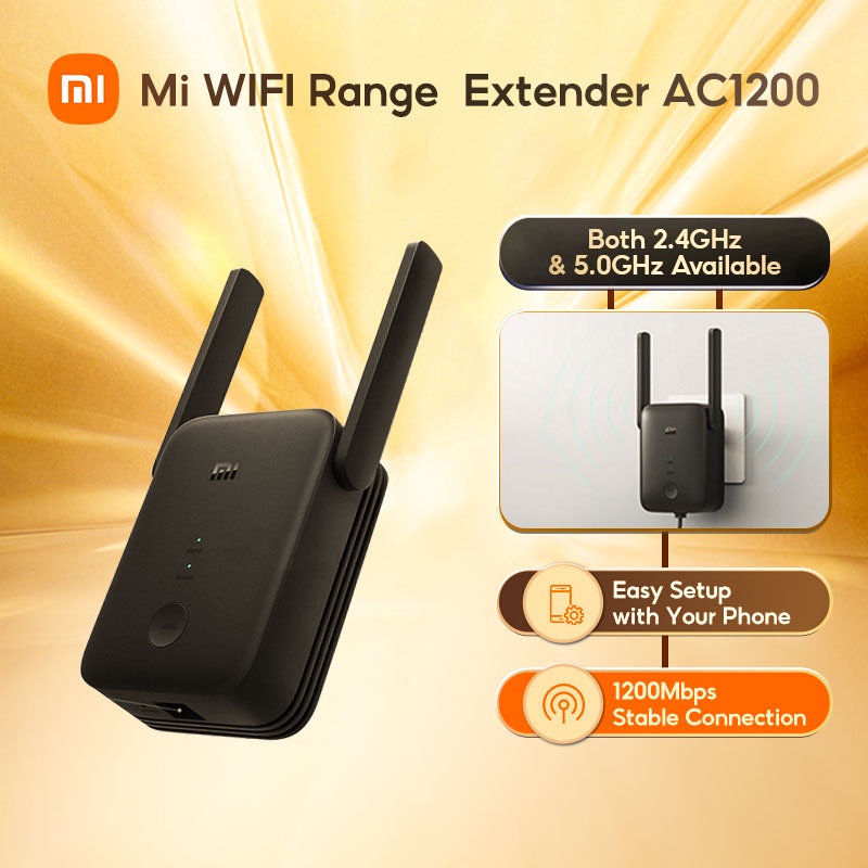 Year Warrany】Xiaomi Wifi Extender AC1200 1200Mbps Wi-Fi