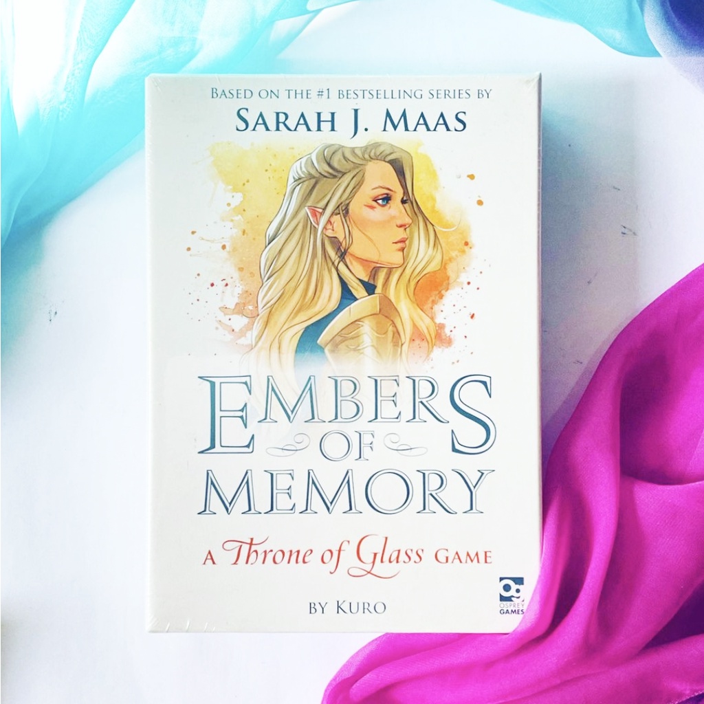 Embers of Memory Game from Throne of Glass by Sarah Maas Shopee