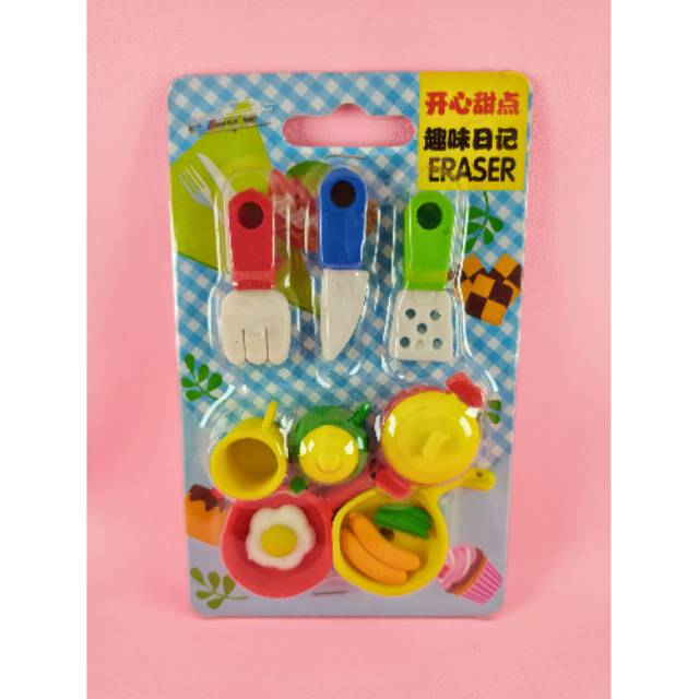 Super Cute Mini Character Eraser | Shopee Philippines