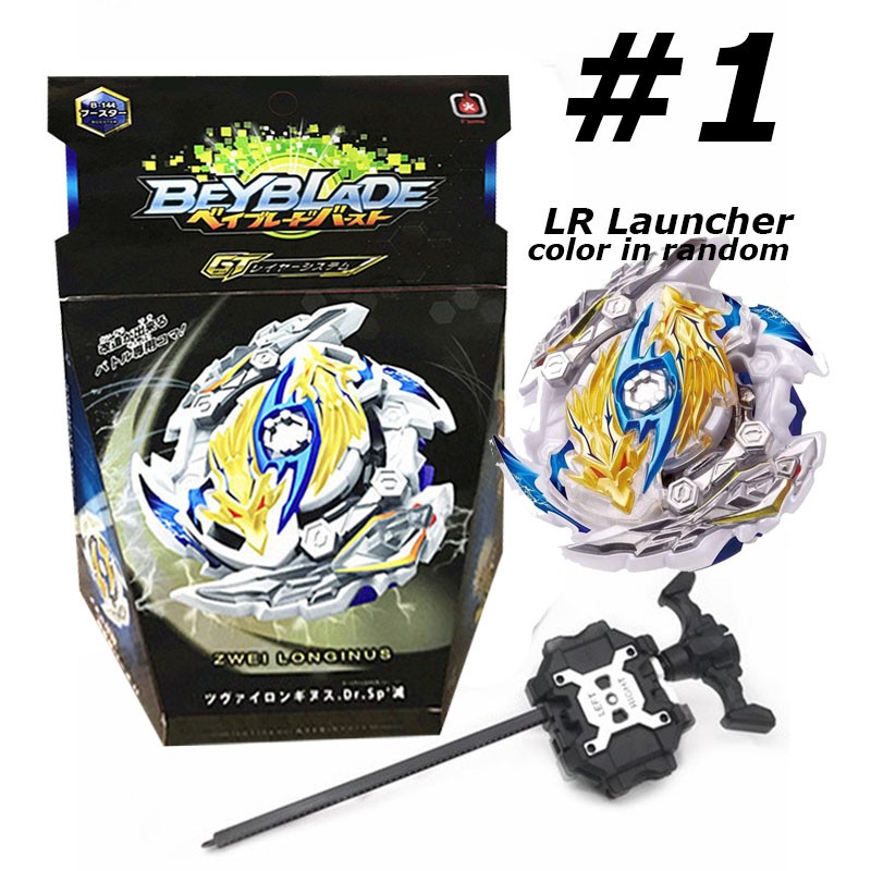 FLAME B-144 GT Booster Zwei Longinus Dr Spiral' Metsu Beyblade