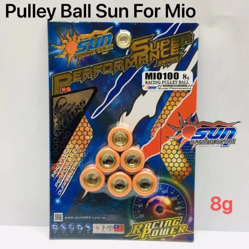 Sun Racing FLYBALL SET FOR Nouvo Classic Mio Sporty Fino Jog50&90 Mio ...