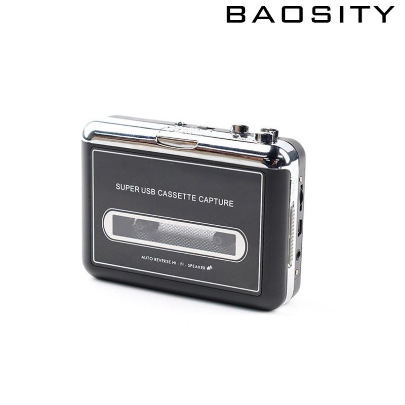 Portable Usb Cassette Tape To Mp3 Converter Capture Audio Music Player 