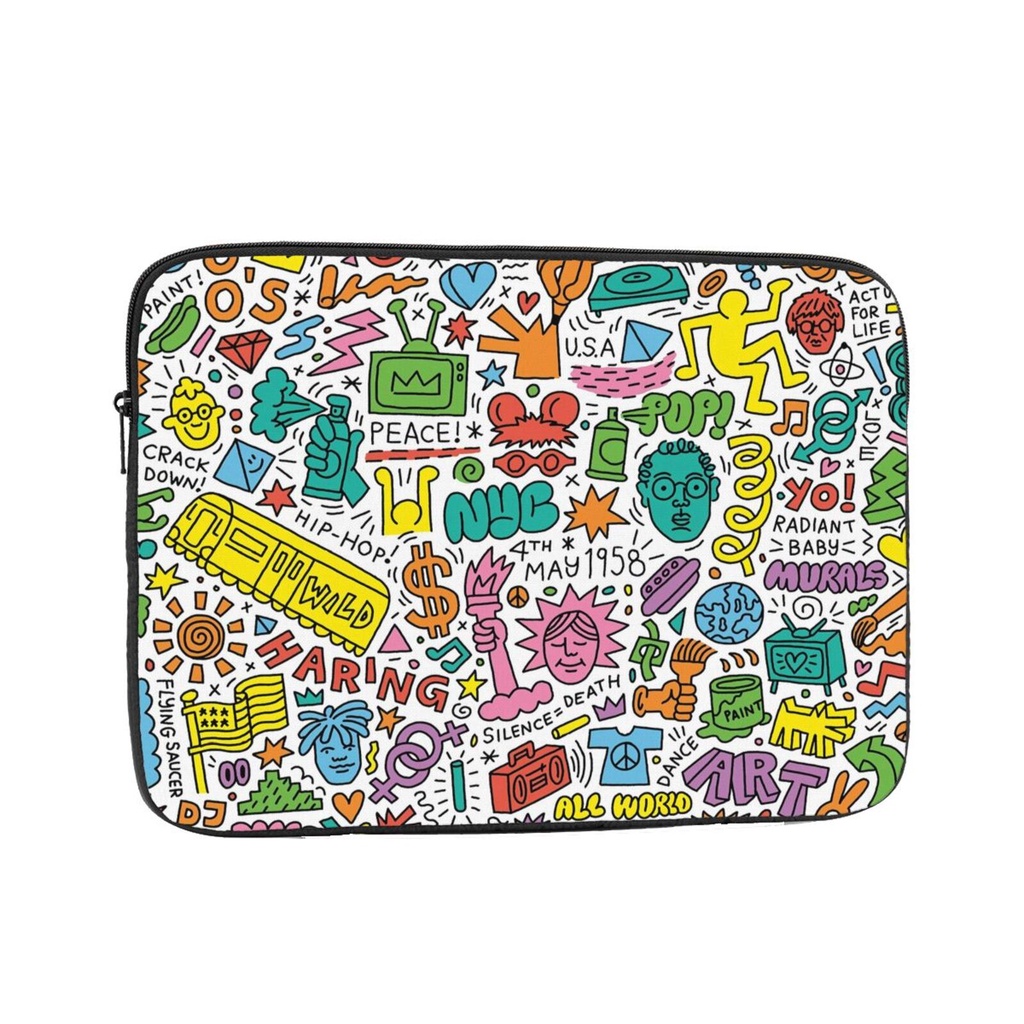 Keith Haring 10-17 INCH Shockproof Portable Laptop Case Tablat Sleeve ...