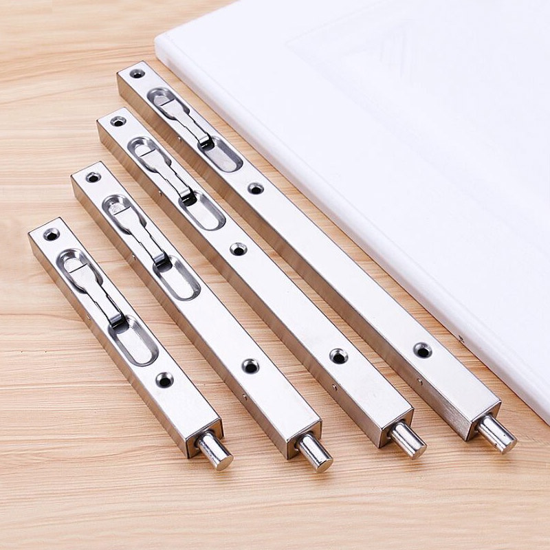 Hidden Latches & Bolts Stainless Steel Security Lever Action Flush Bolt