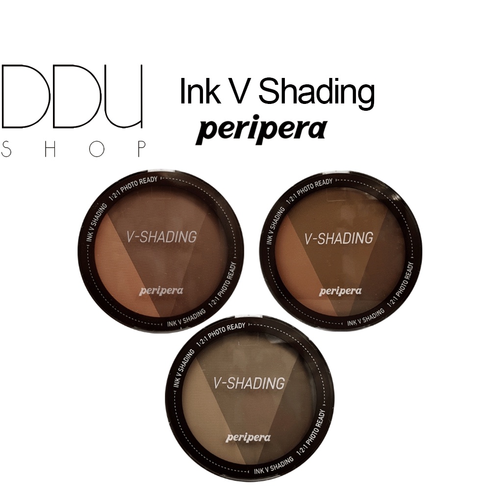 Peripera / Ink V Shading 01 Almond Brown, 02 Cacao Brown, 03 Hazel Gray ...