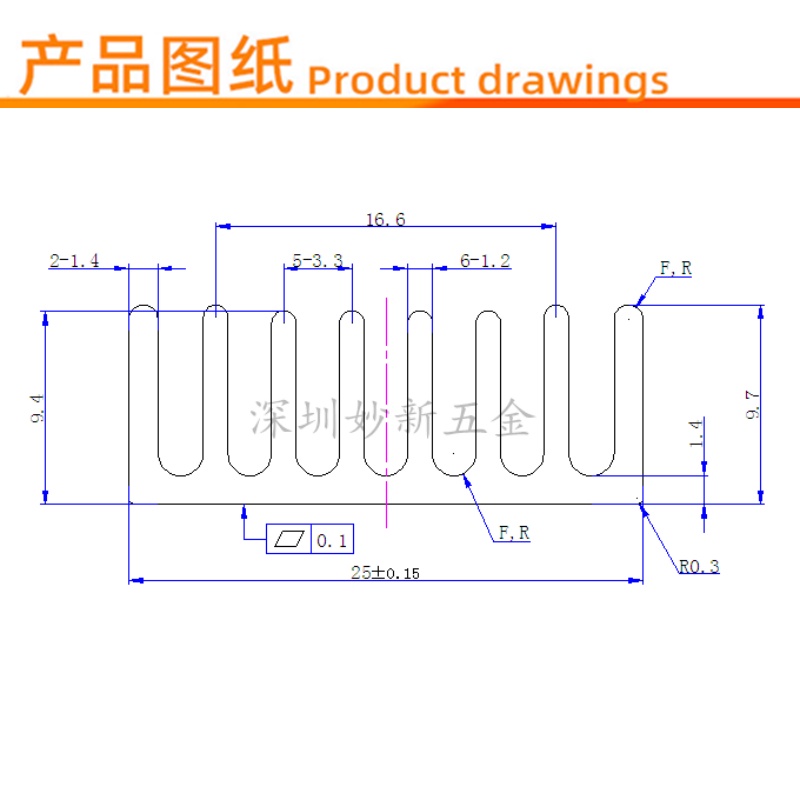 9880 > [Radiator] Radiator Aluminum Block Radiator Block Slotted Black ...
