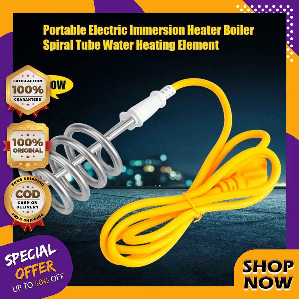 Best Promo Original 1500W Dalta's Portable Electric Water Heater Boiler  Multi Purpose