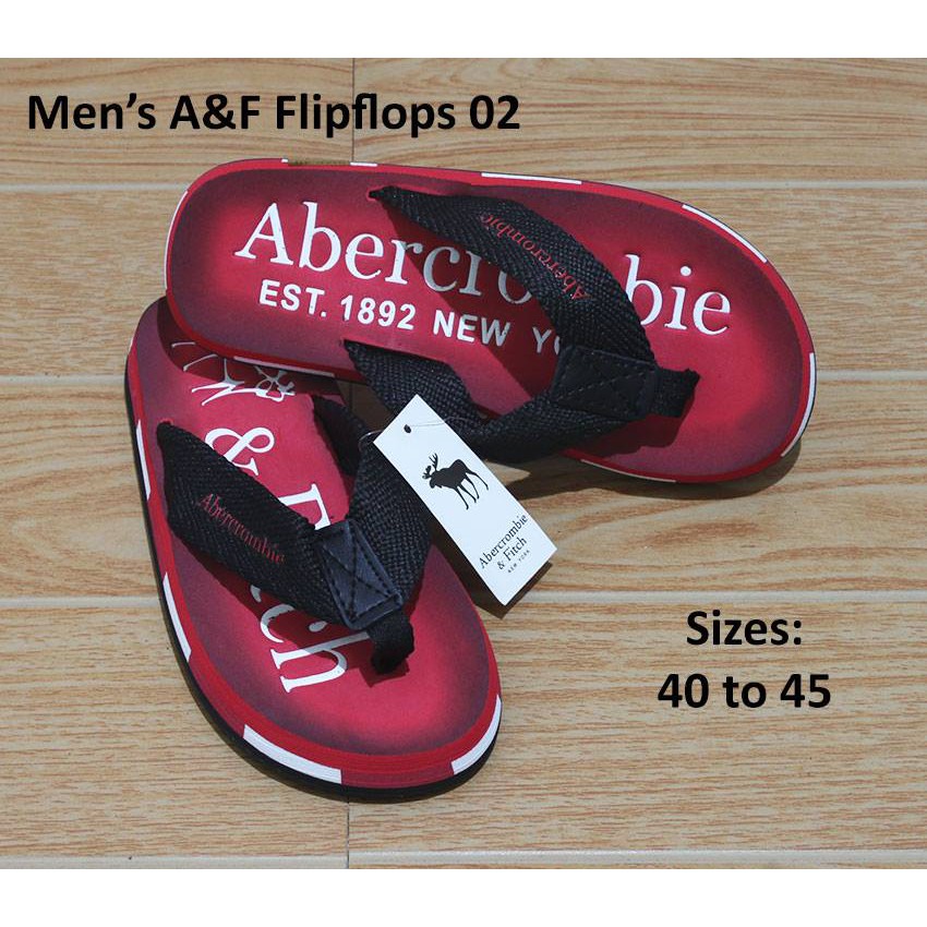 Abercrombie Fitch Slippers Flipflops for Men Shopee Philippines