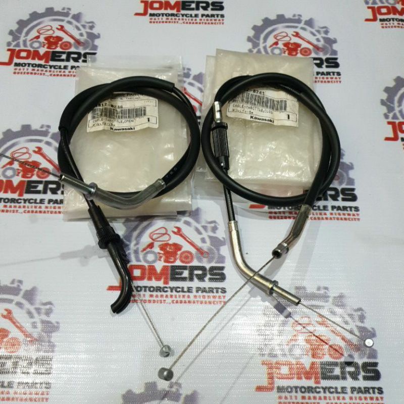 EX650/ NINJA 650 CABLE-THROTTLE OPEN / CLOSE GENUINE 54012-0240 - 54012 ...