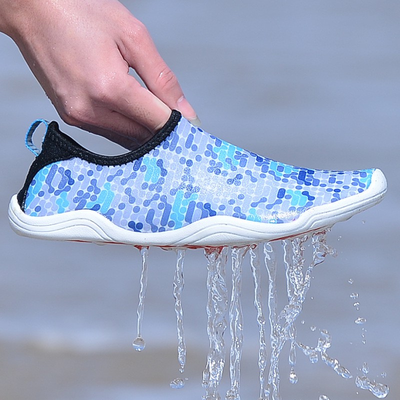 Camouflage Amphibious Rubber Beach Shoes Five Fingers Aqua Shoes For Womenandmen Shopee Philippines 8457