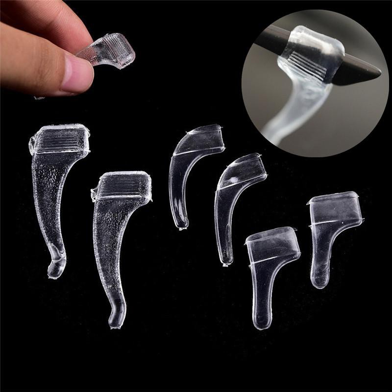 1 Pair of Silicone Anti-slip Ear Grip Hooks for Eyeglasses | Shopee ...