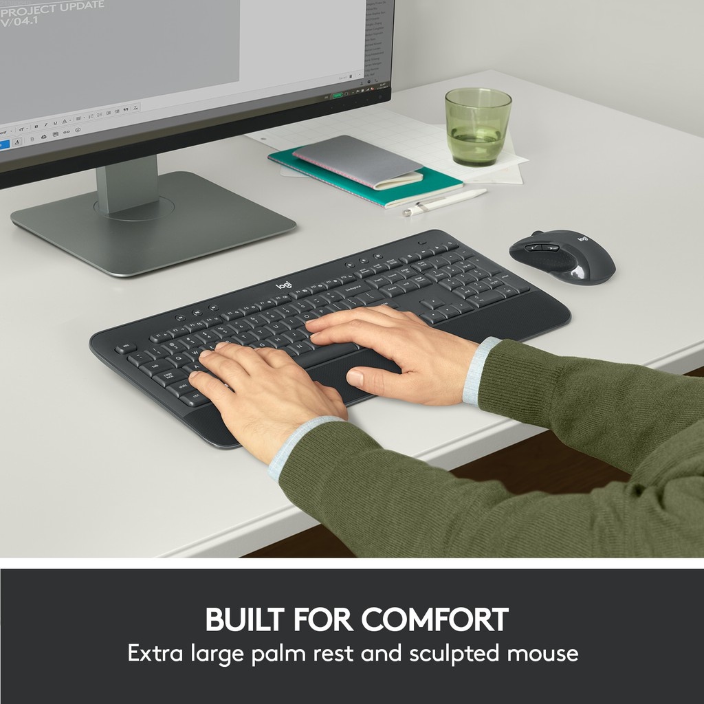 Logitech Mk545 Advanced Wireless Keyboard And Mouse Combo | Shopee ...