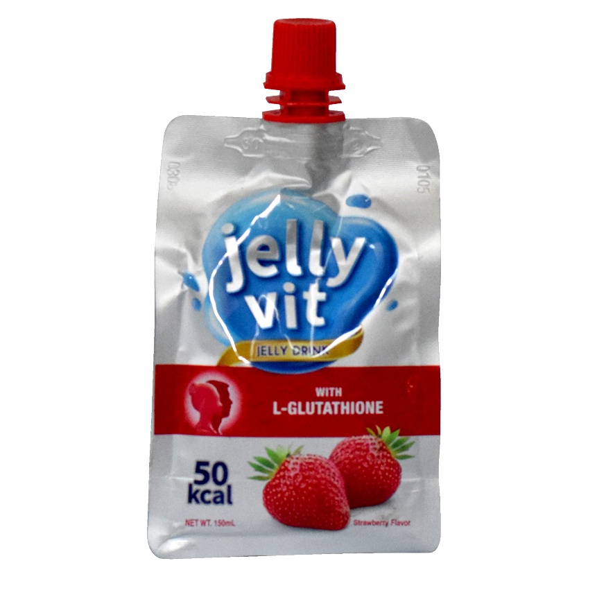 Jelly Vit Jelly Drink Strawberry With LGlutathione 150mL Shopee Philippines