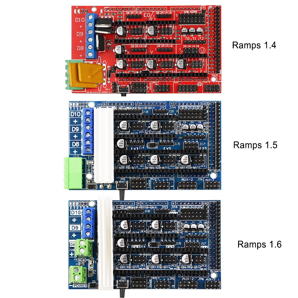 3D Printers Parts RAMPS 1.4 1.5 1.6 Control Board Panel Part ...