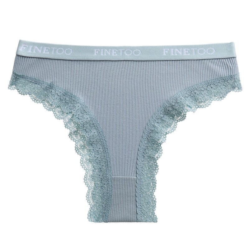Finetoo Womens Panty Cotton Panties Comfort Underwear Skin Friendly Briefs Sexy Low Rise 
