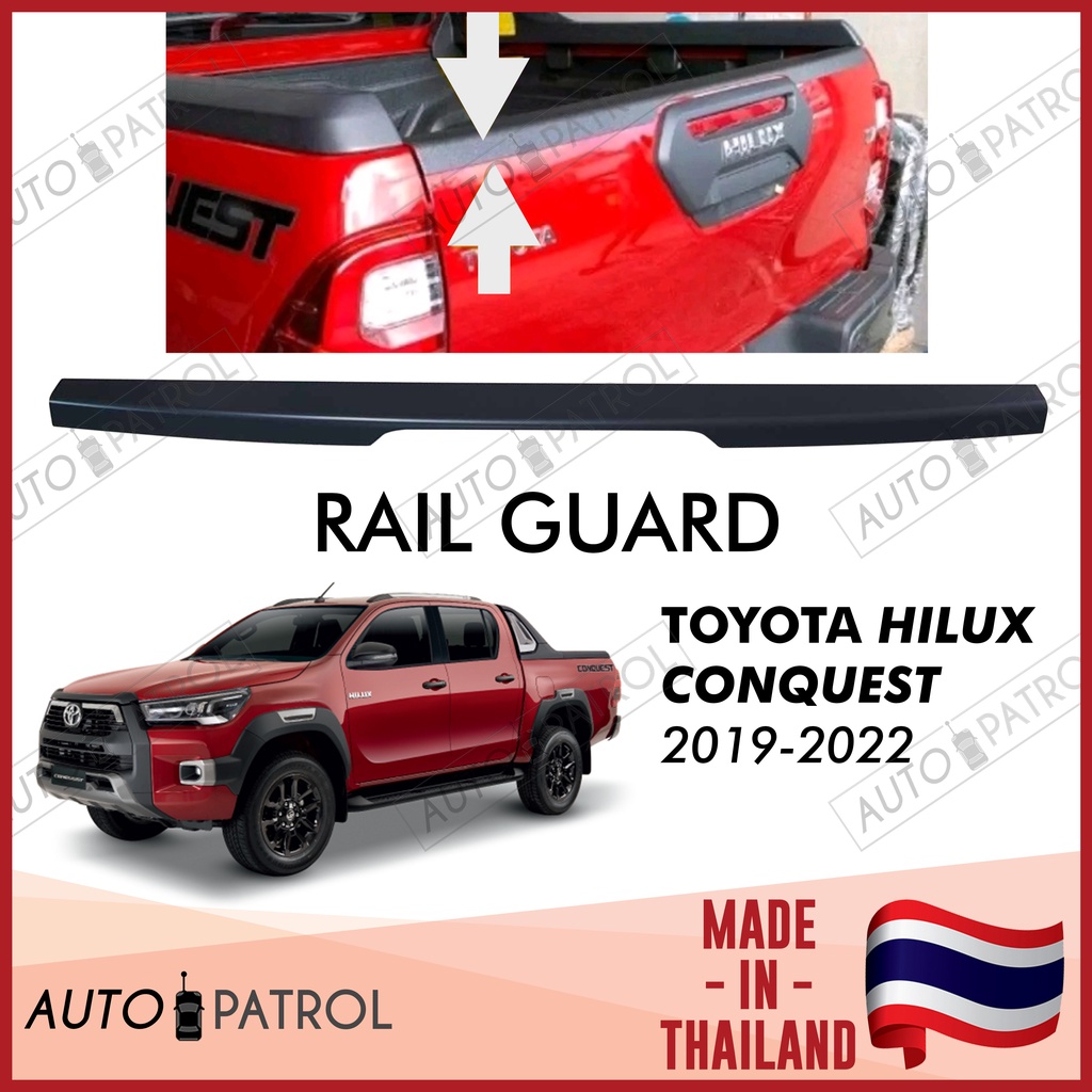 Toyota Hilux Conquest 2019-2022 Rail Guard (1pc) | Shopee Philippines
