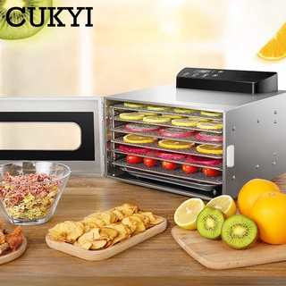 CUKYI Food Dehydrator Fruit Vegetable Herb Meat Drying Machine Pet