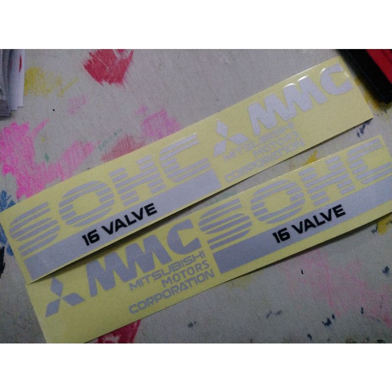 Sticker MMC Mitsubishi. pantul cahaya | Shopee Philippines