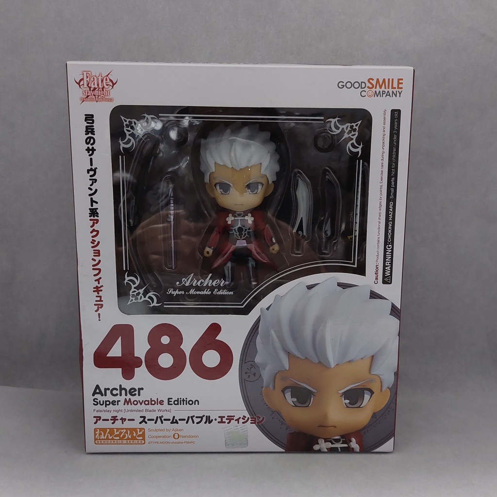 Nendoroid 486 - Archer Supermovable Edition (MIB, bad box) | Shopee ...