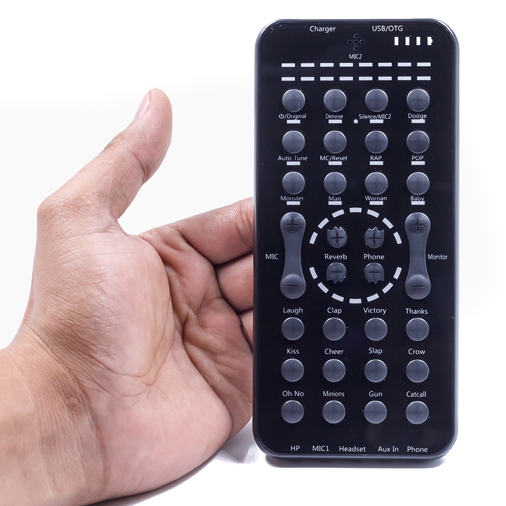 D6 Built In Mic Portable Small Audio Interface External USB Live ...