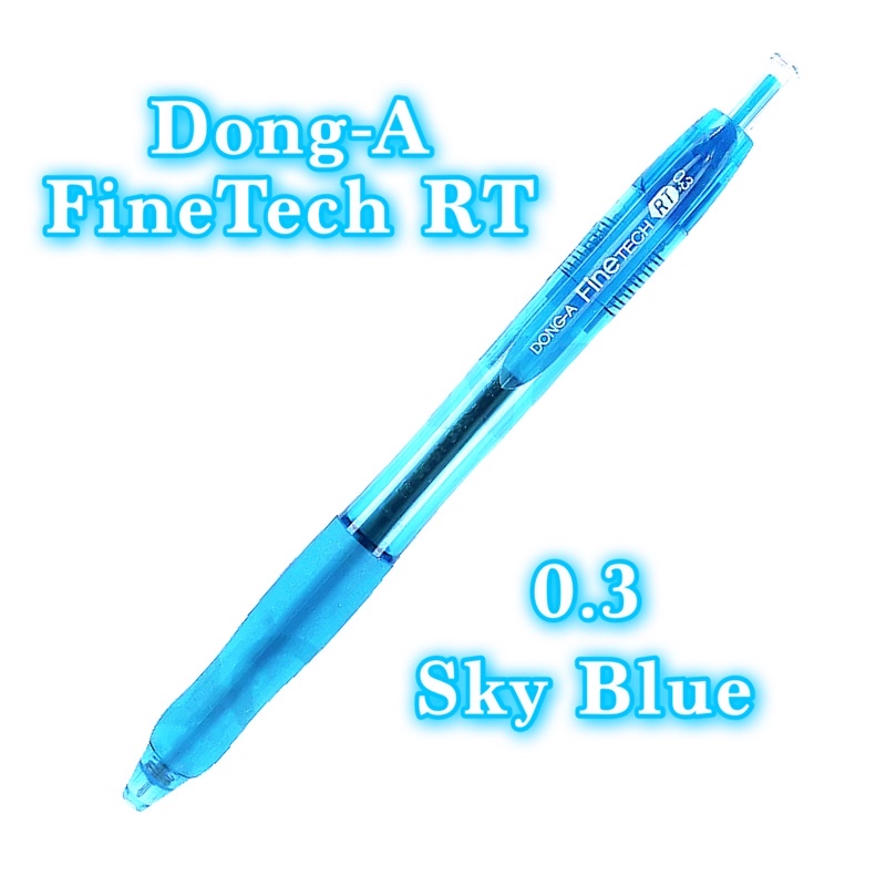 Dong-a Fine Tech RT 0.3 Retractable Gel Pen Per Piece | Shopee Philippines