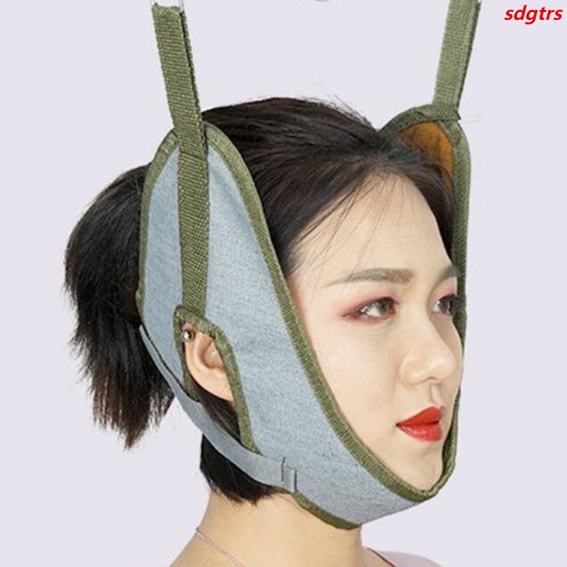 Cervical Traction Belt Orthosis Neck Stretch Fixation Belt | Shopee ...