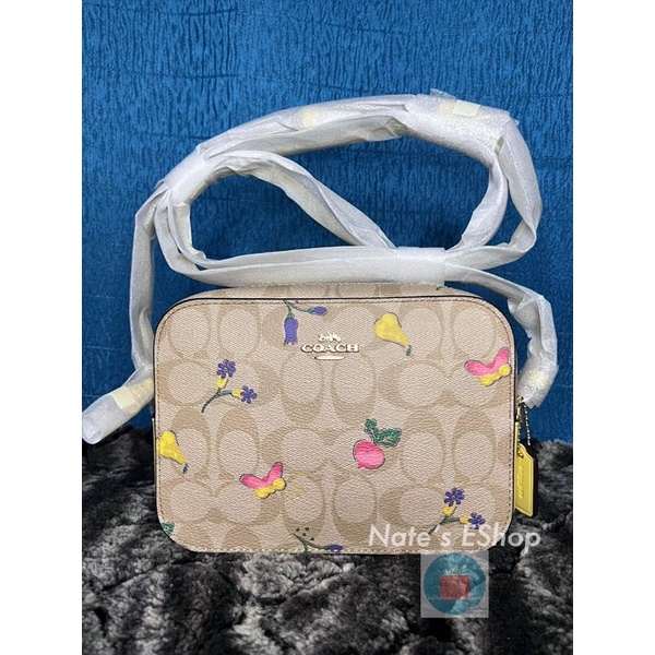 Coach Mini Camera Bag In Signature Canvas With Dreamy Veggie Print Shopee Philippines
