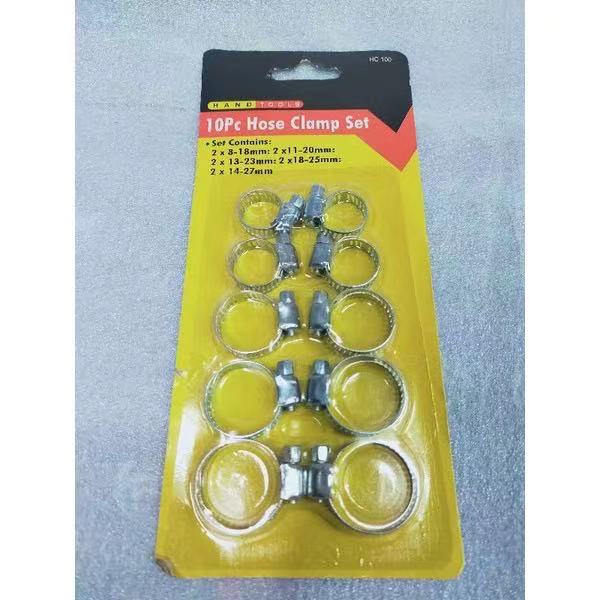 10pcs Adjustable Hose Clamp Set Shopee Philippines