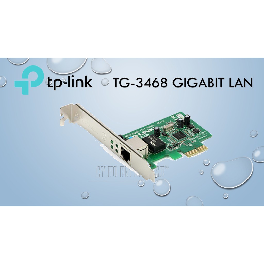 TP-LINK TG-3468 Gigabit PCI Express Network Adapter | Shopee Philippines