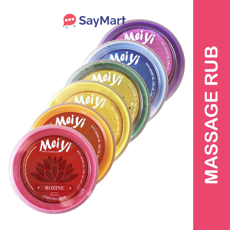 Meiyi Herbs Essentials Massage Rub 50g Shopee Philippines