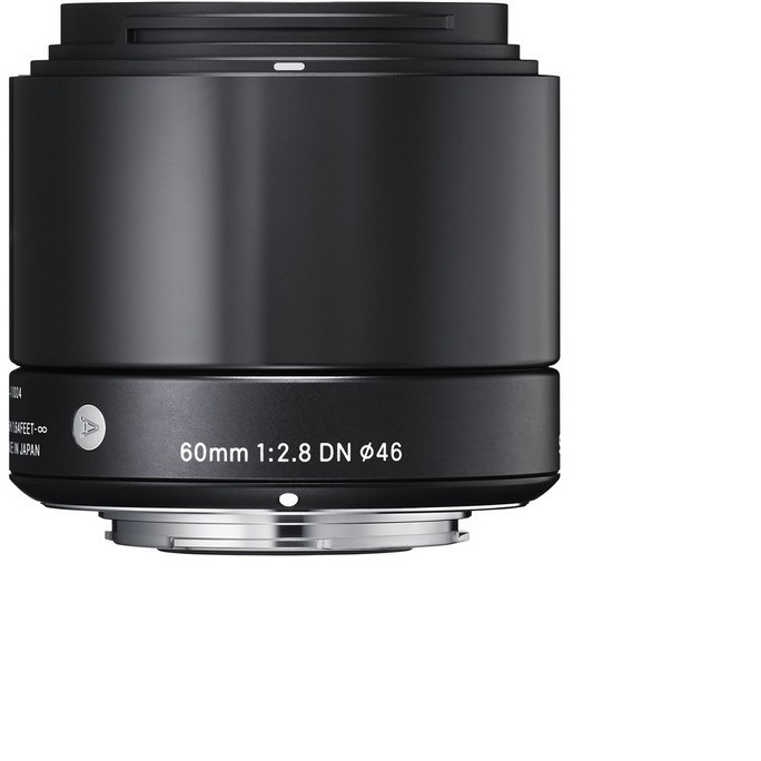 • Sigma 60mm f/2.8 DN Art Lens for Sony E (Black)