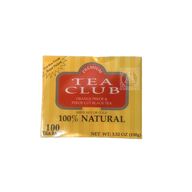 Preamium Tea Club Orange Pekoe & Pekoe Cut Black Tea Shopee Philippines