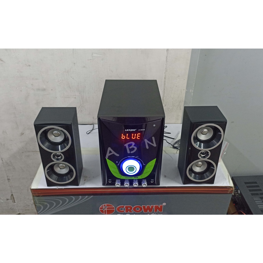 Multimedia Speaker System Lexing LX 6600B 2.1 Channel | Shopee Philippines
