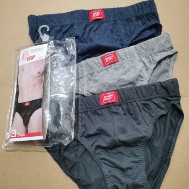 3pcs Briefs Men's Fashion 100%Cotton | Shopee Philippines
