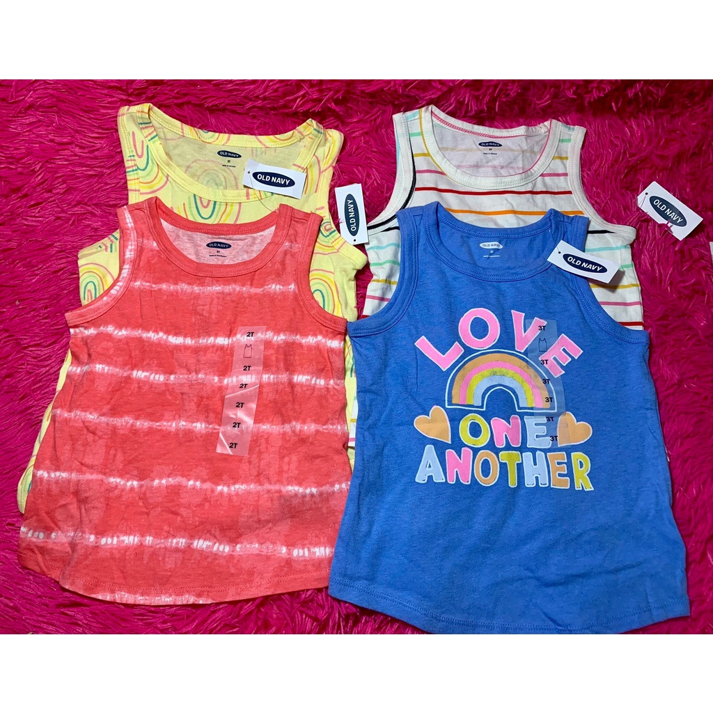 Old Navy Printed Tank Top for Toddler Boys | Shopee Philippines