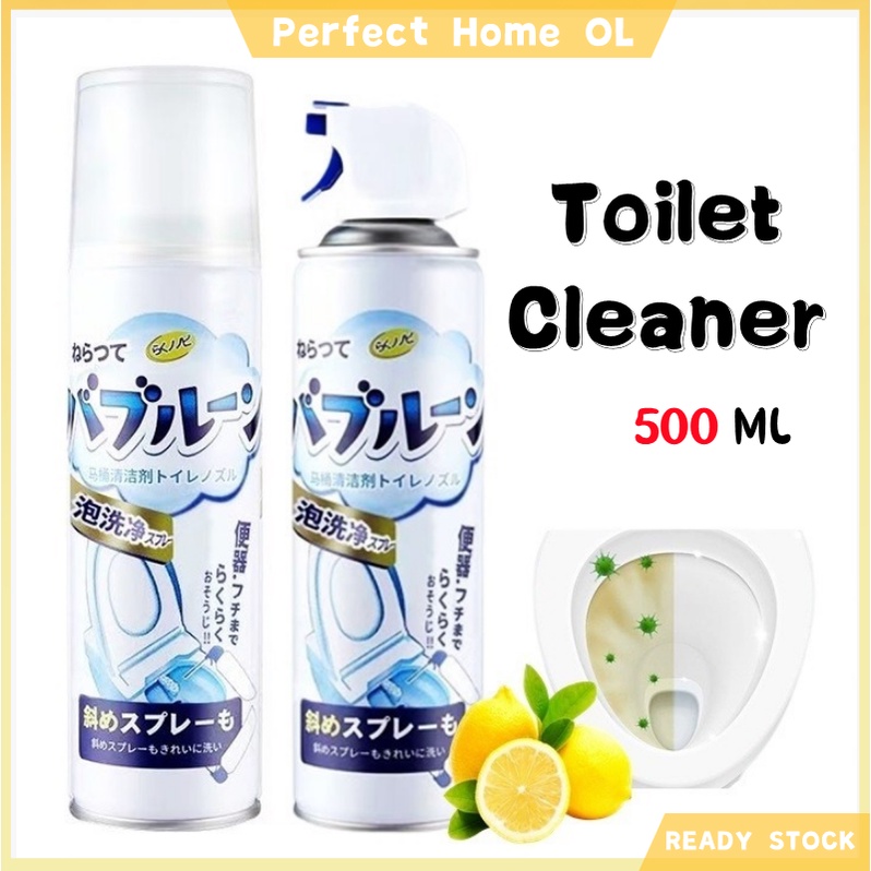 500ML Toilet Cleaner Spray Multifunctional Bathroom Bubble Cleaner for