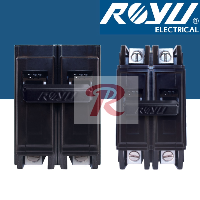 Royu mini Circuit Breaker 15, 20, 30, 40, 60, 100 Amp | Shopee Philippines
