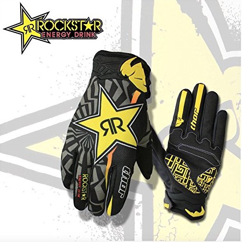 New Rockstar Motorcycle Gloves mtb CYCLING motocross Glove Mountain Bike Glove Shopee Philippines