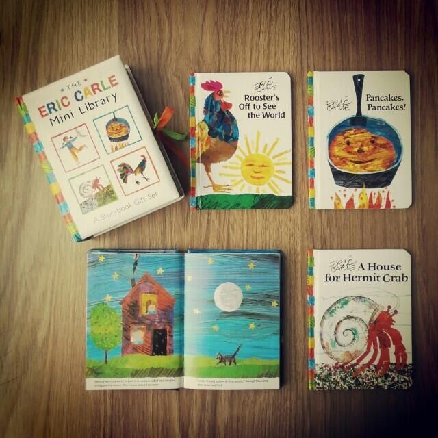 ERIC CARLE MINI LIBRARY STORYBOOK GIFT SET 4 BOOKS SET | Shopee Philippines