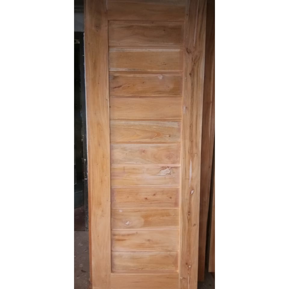 Panel Door 80x210 (mahogany wood) Shopee Philippines