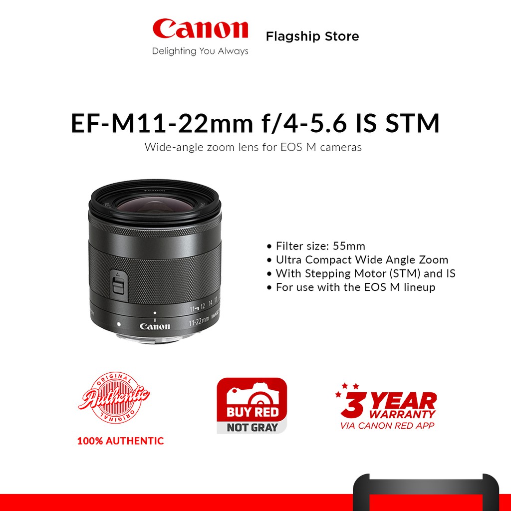 Canon なくっ EF-M11-22F4-5.6 IS STM