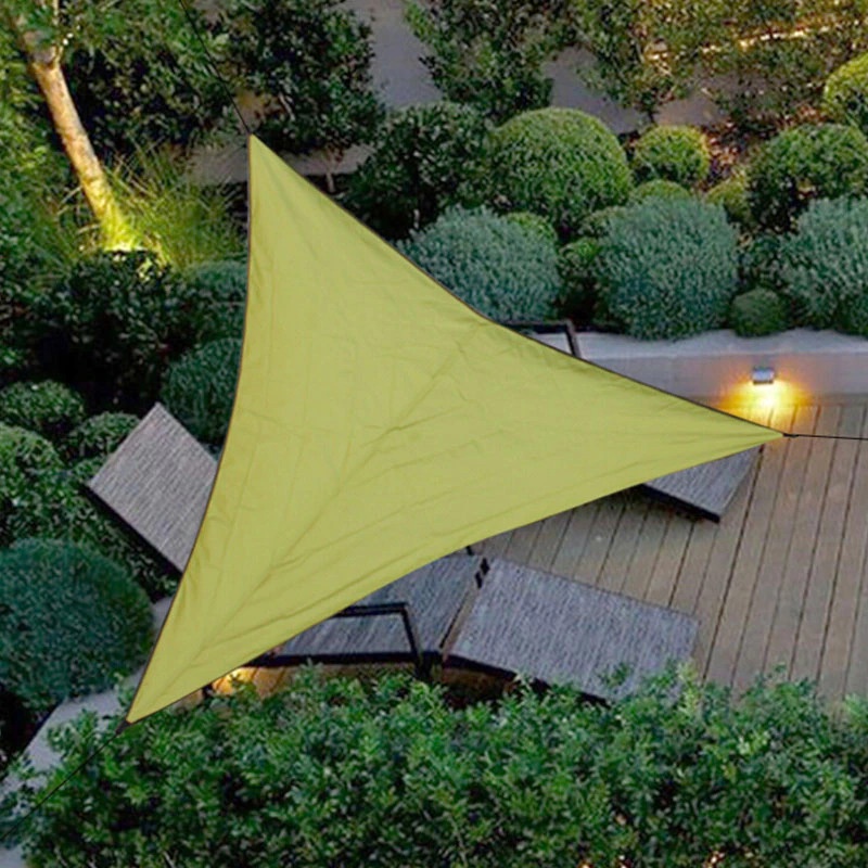 TOPLANDER Triangle Canopy Waterproof Triangle Canopy 3x3x3m - CBN301 ...